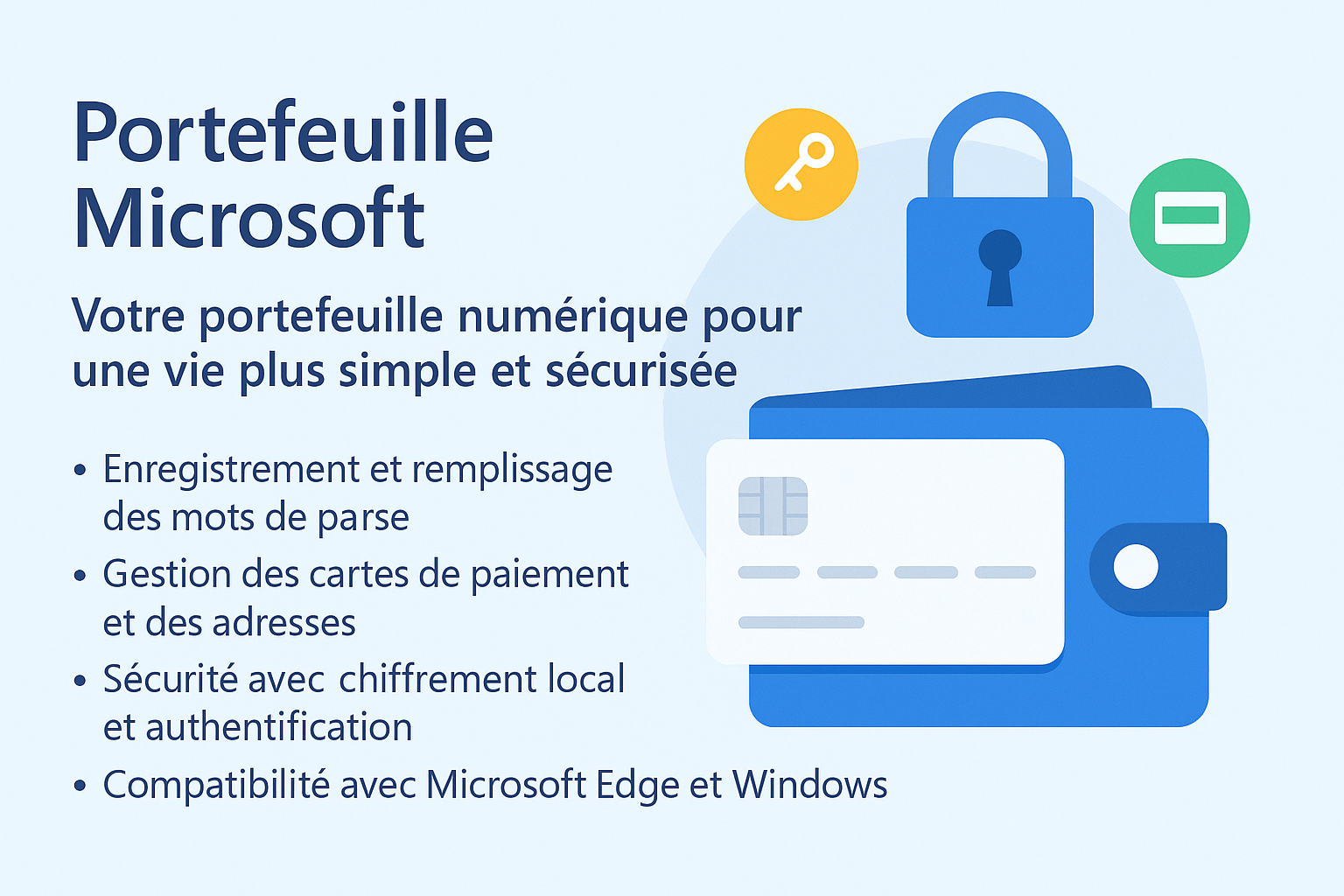 Portefeuille Microsoft : votre allié pour une vie numérique plus simple et plus sécurisée