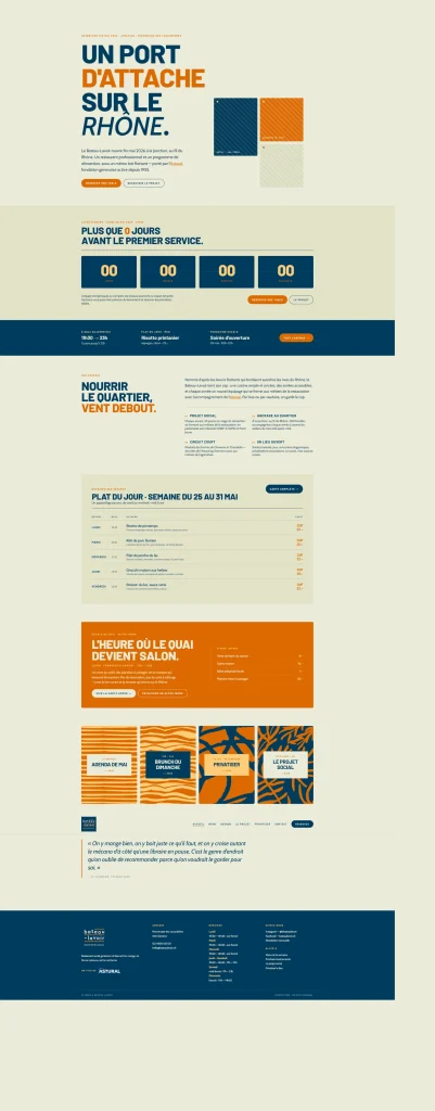 Le site Le Bateau Lavoir sur ordinateur.